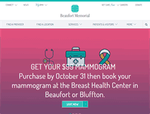 Tablet Screenshot of bmhsc.org